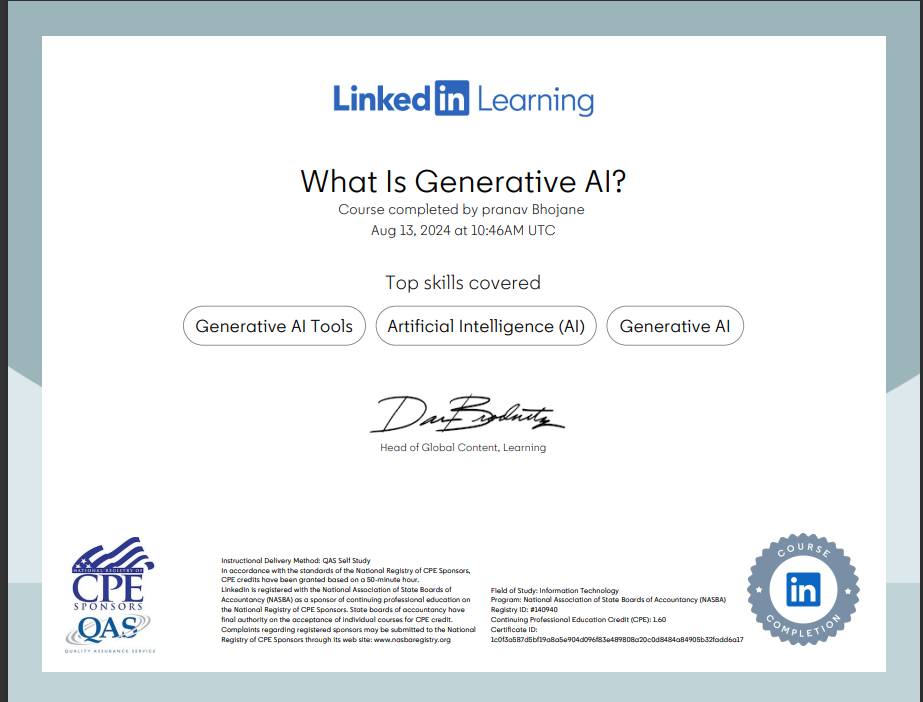 Certificate 4